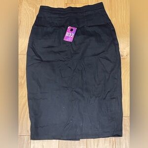 #32 Vixen Black High Waisted Skirt (Size M)